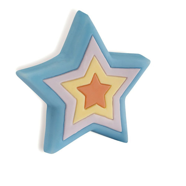 Urfic Blue Star Door Handle Wayfair.co.uk